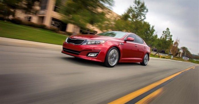 The 2015 Optima, which fueled this past year's 2014 Kia sales 