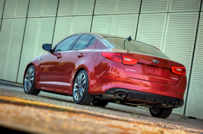 2015 Optima Rear