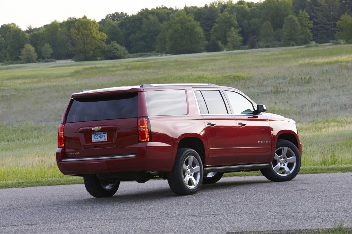 2015 Suburban exterior