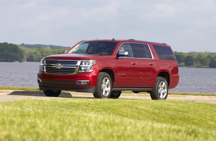 2015 Suburban exterior