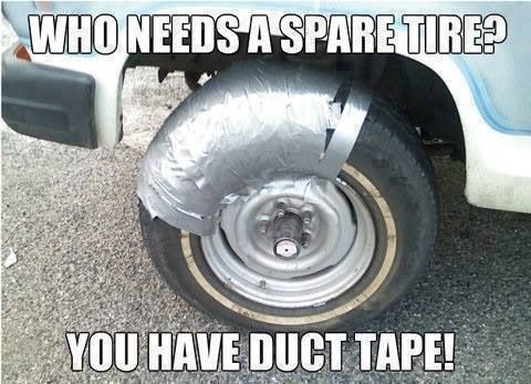 Best Car Memes - duct tape