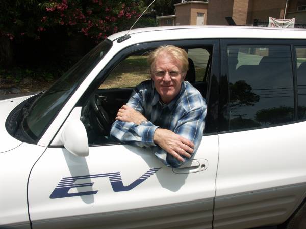 Ed Begley Jr.'s electric Toyota