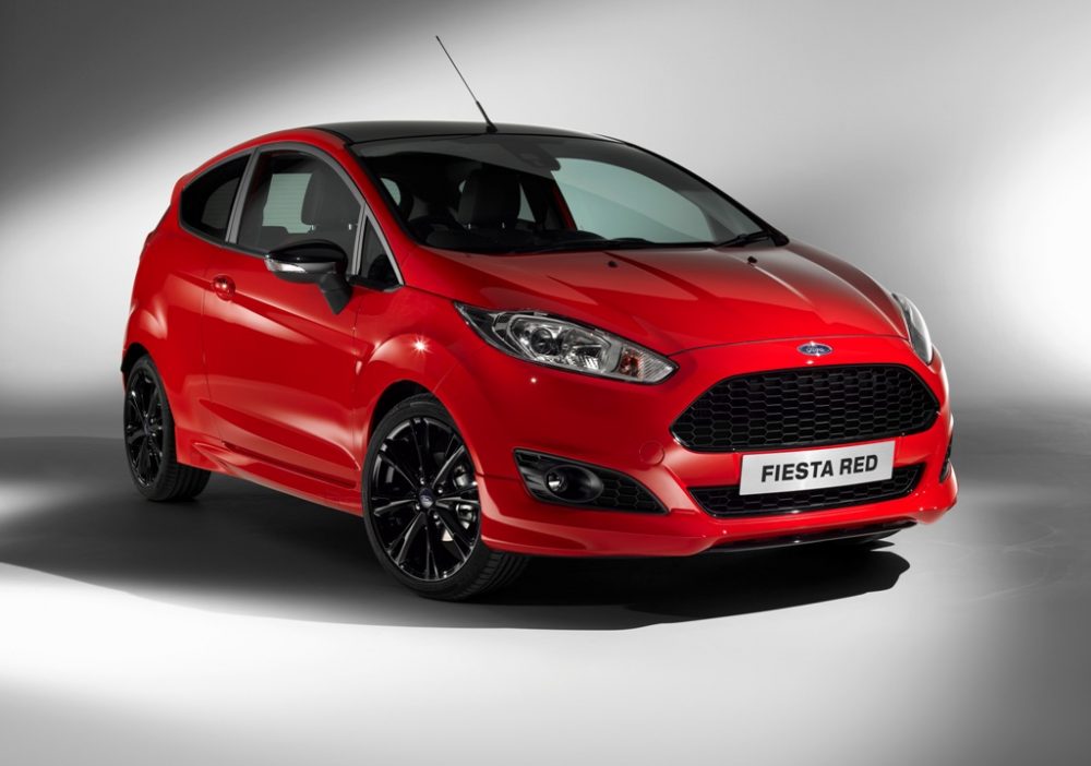 Ford Fiesta Zetec S Red and Black Editions