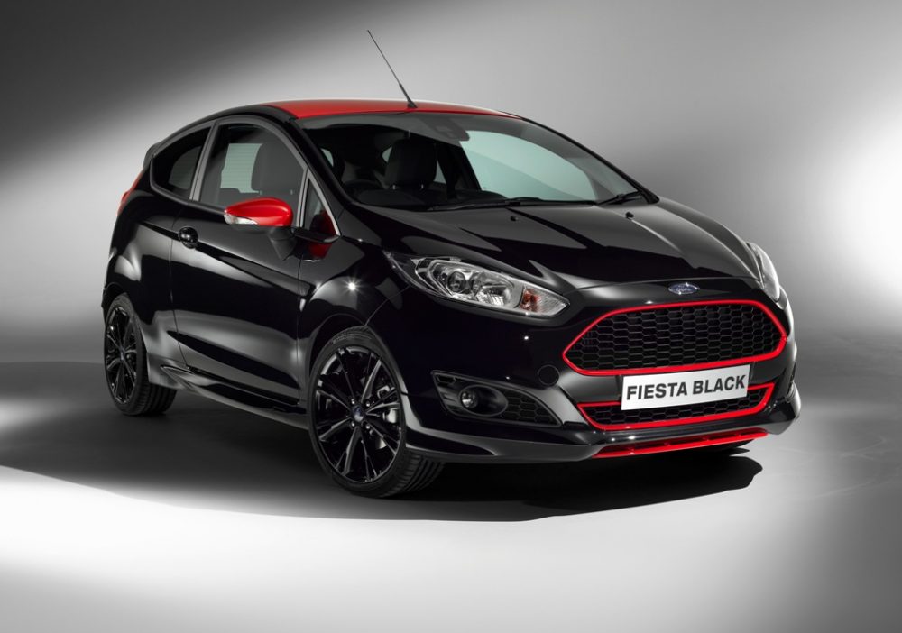 Ford Fiesta Zetec S Red and Black Editions