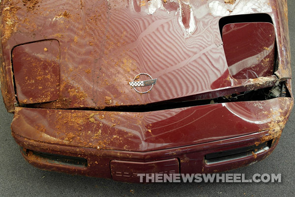 Wrecked Sinkhole Corvette