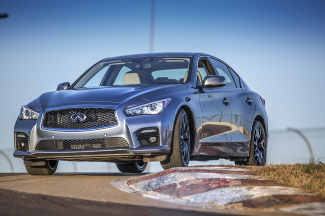 Sebastian Vettel-Tested Infiniti Q50