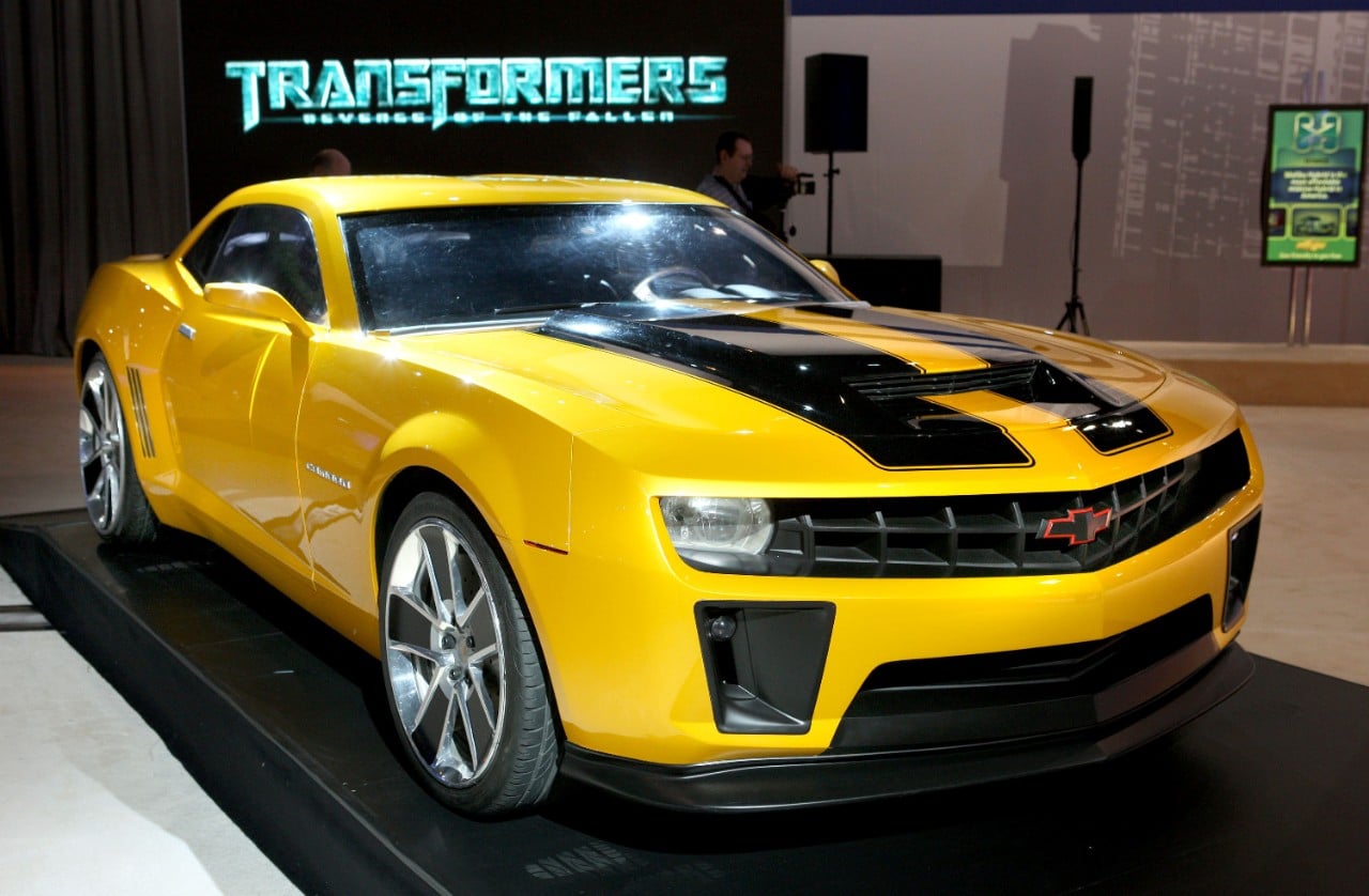 Four Camaros Featured in the Transformers Films Are Going Up for Auction  - The News Wheel