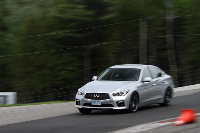 Sebastian Vettel-Tested Infiniti Q50