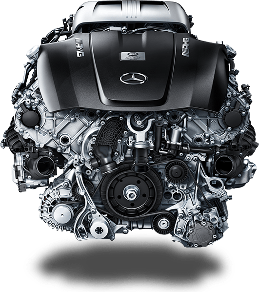 AMG 4.0-liter V8 Biturbo Engine 