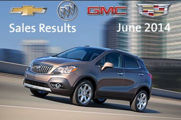 2014 GM June Sales 