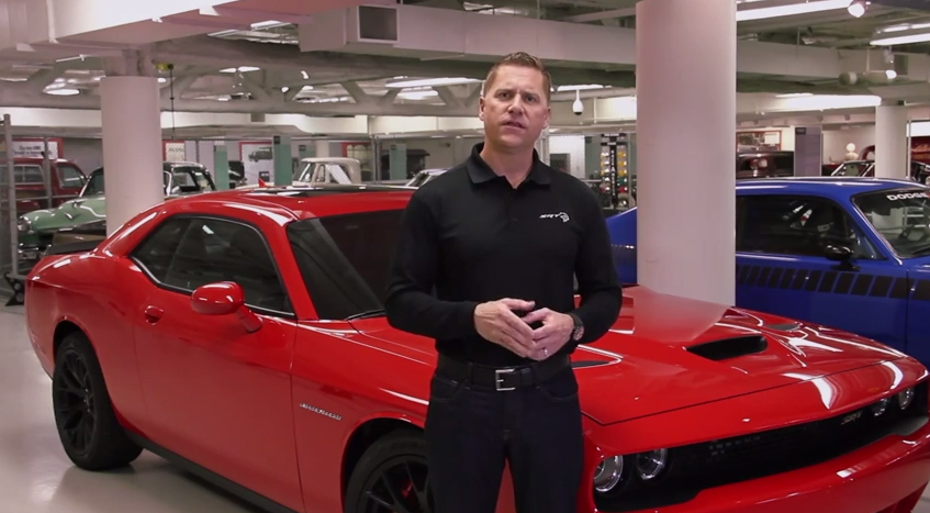 Tim Kuniskis announces that the 2015 Dodge Challenger SRT Hellcat is the fastest muscle car ever.