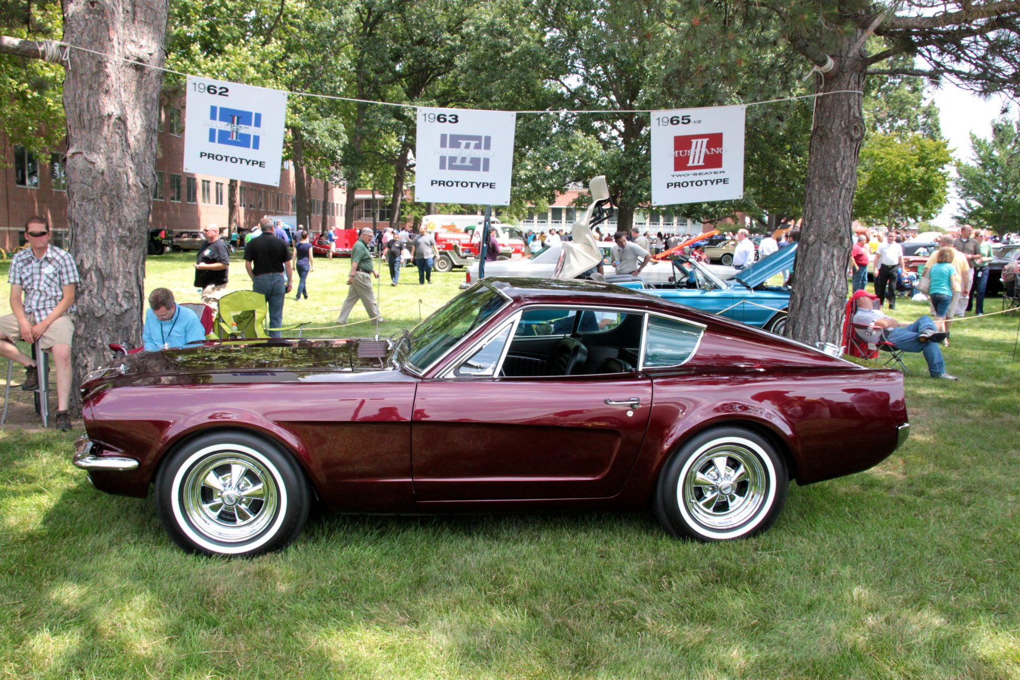 Mustangs at Woodward 