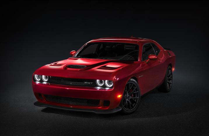 2015 Dodge Challenger SRT Hellcat VIN0001 in Stryker Red