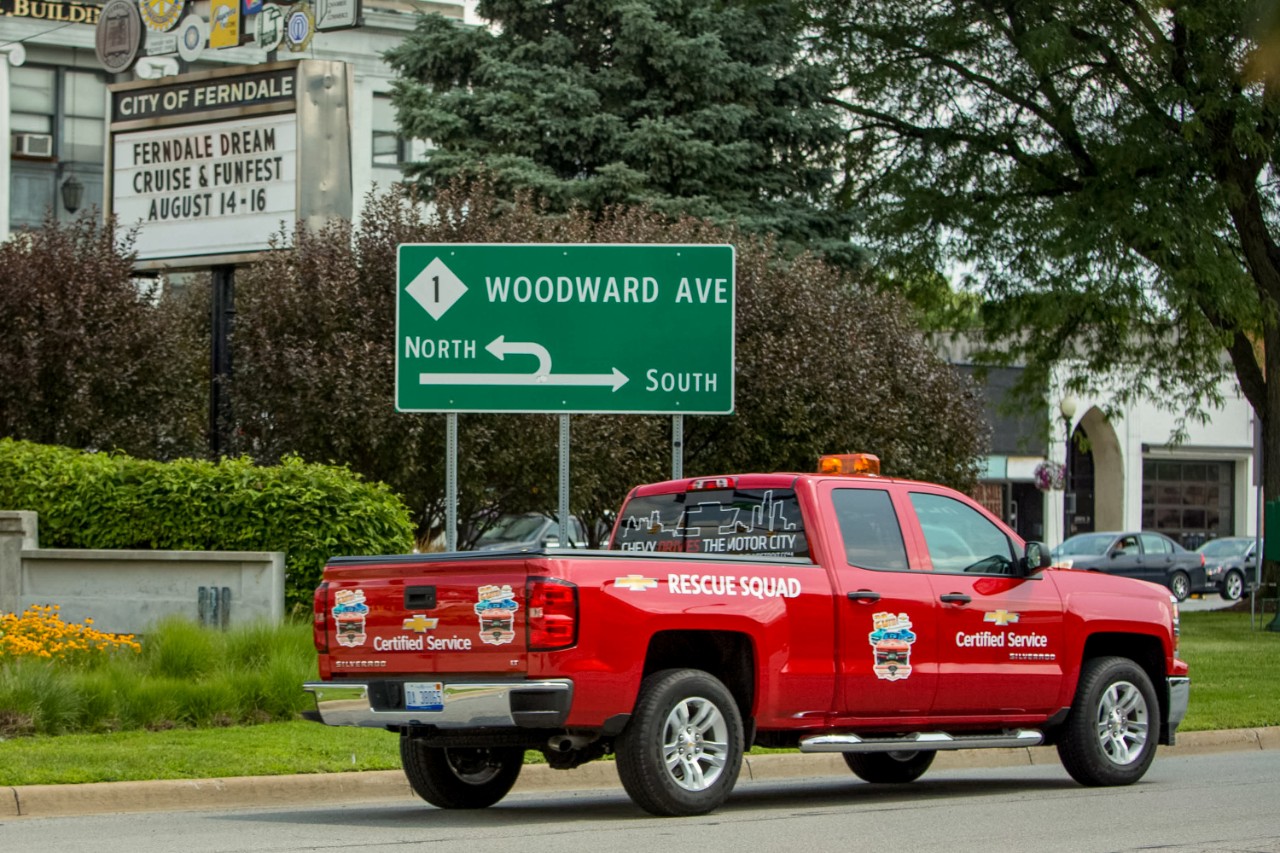 The Chevrolet Certified Service Rescue Squad will have six Silverados at Woodward.