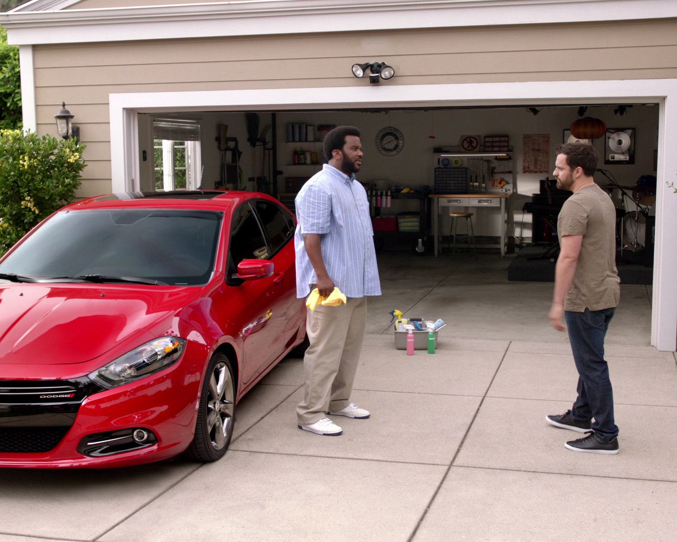 Craig Robinson and Jake Johnson Star in “Don’t Touch My Dart” Ads