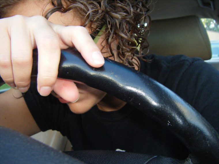 The serious reality: fatigue affects driving. Photo: Fuschia Foot.