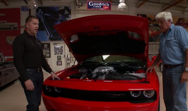 Jay Leno Meets the 2015 Dodge Challenger SRT Hellcat