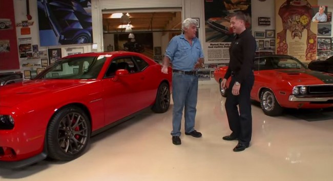 Jay Leno Meets the 2015 Dodge Challenger SRT Hellcat