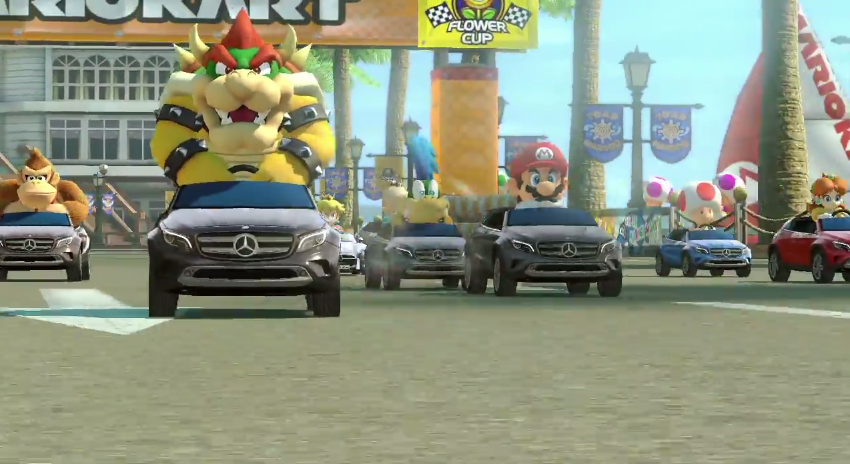 Mercedes-Benz in Mario Kart 8