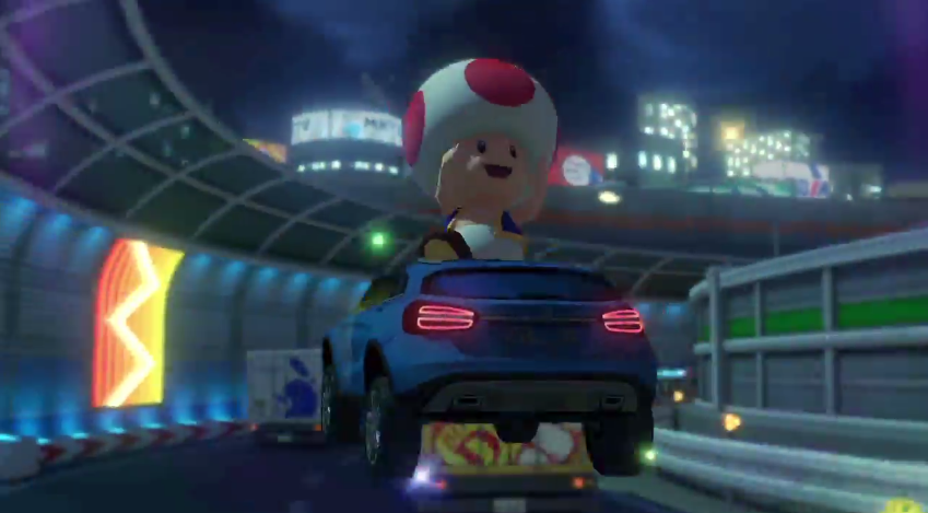 Mercedes-Benz in Mario Kart 8