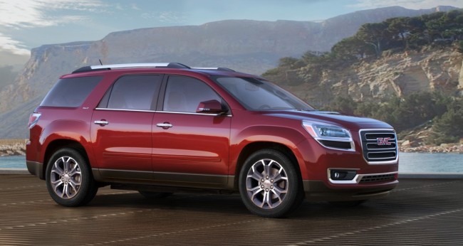 2015 GMC Acadia updates