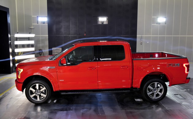 2015 Ford F-150 Wind Tunnel Testing