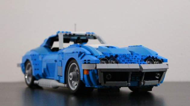 1969 Chevy Corvette Lego Model 