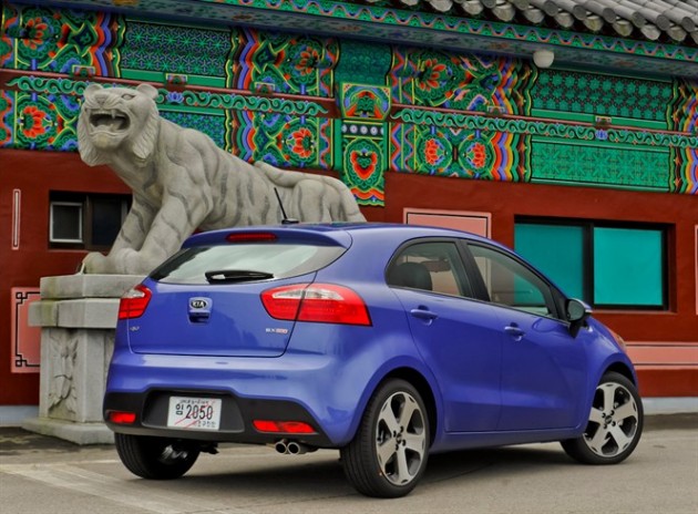 New 2015 Kia Rio five-door hatchback