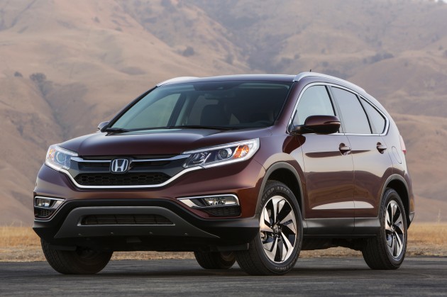 The 2015 CR-V is one of five finalists for the 2015 Green Car Awards