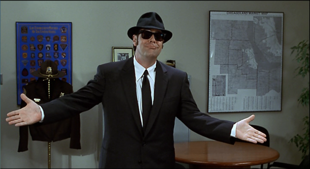 Dan Aykroyd reprises his role as Elwood Blues, 18 years after the original