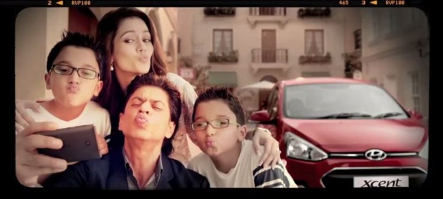 Hyundai Xcent Spokesperson SRK India 3