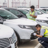 First Lincolns Dock in China