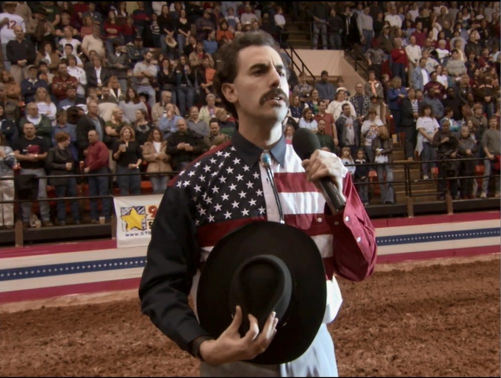 Borat at rodeo