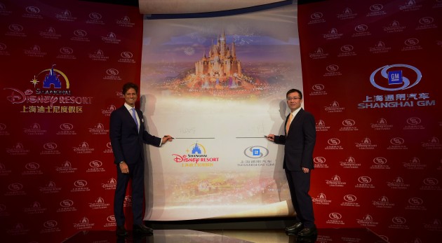 Shanghai Disney Resort and Shanghai GM Ink Long-Term Deal