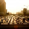 Traffic Jam Sunrise City Downtown Buzrael