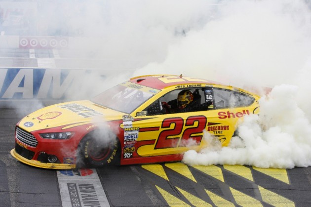 Joey Logano Wins at New Hampshire