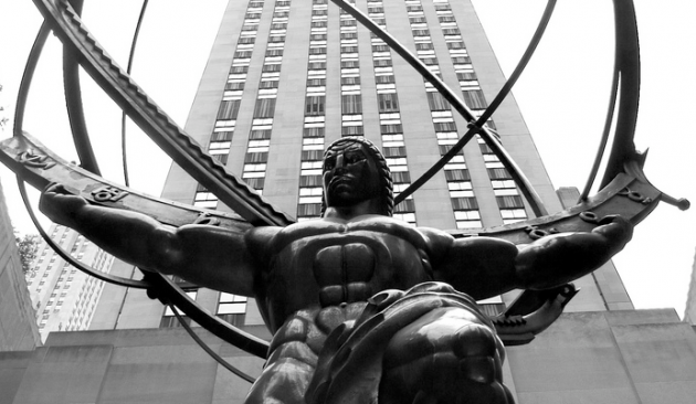 Rockefeller Center Atlas statue