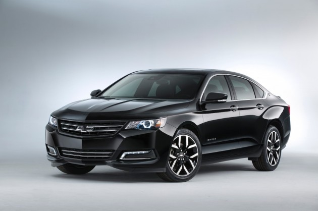 2015 Chevy Impala Midnight Edition based on Impala Blackout Concept