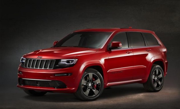 Jeep Grand Cherokee SRT Red Vapor