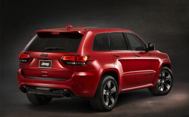 Jeep Grand Cherokee SRT Red Vapor