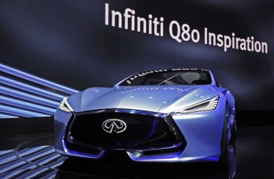 Q80 Inspiration hybrid powertrain