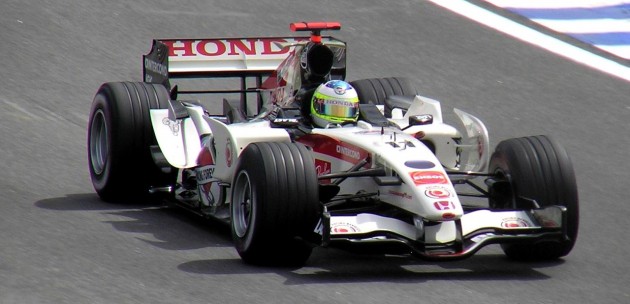 Rubens Barrichello driving for Honda at the 2006 Brazilian Grand Prix, anticipating 2015 Formula 1 Season