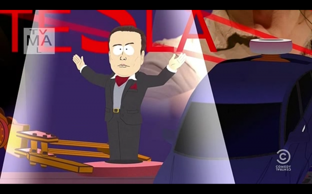 Elon Musk and Tesla Get South Park Treatment