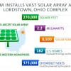 Lordstown plant's solar array will be GM's largest in the Western Hemisphere.