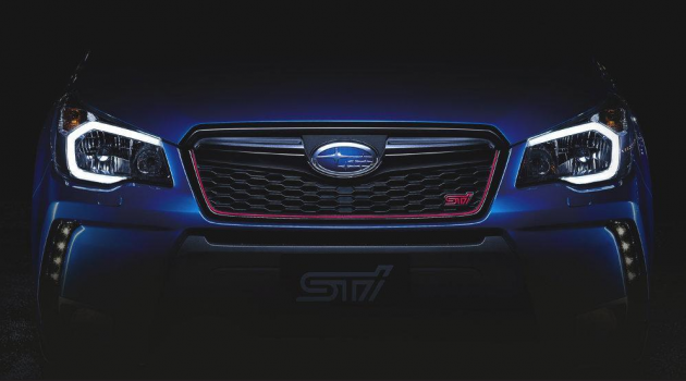 Subaru Forester STI Teaser Image