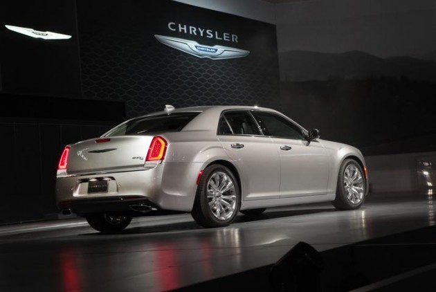 The 2015 Chrysler 300 at the LA Auto Show