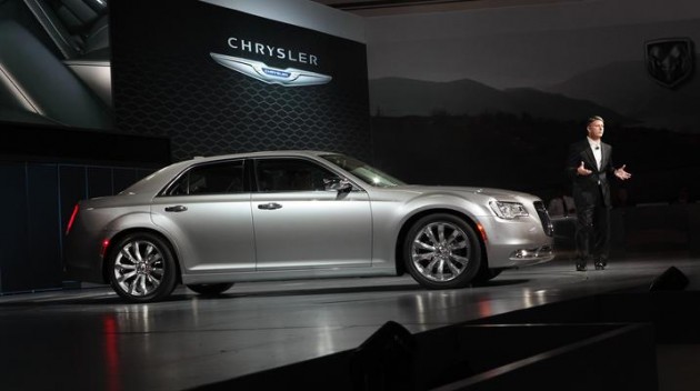 The 2015 Chrysler 300 at the LA Auto Show