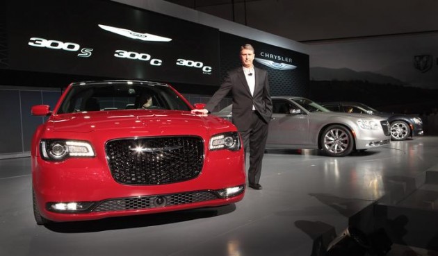 The 2015 Chrysler 300 at the LA Auto Show