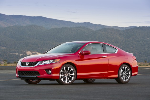 The 2015 Honda Accord EX-L V-6 Coupe, named a 2015 KBB Best Buy