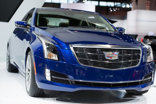 Cadillac’s IntelliBeam system is available on the 2015 Cadillac ATS Coupe.